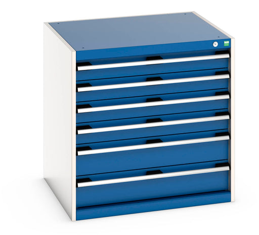 Cubio Drawer Cabinet With 6 Drawers (WxDxH: 800x750x800mm) - Part No:40028102