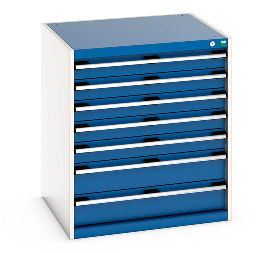 Cubio Drawer Cabinet With 7 Drawers (200Kg) (WxDxH: 800x750x900mm) - Part No:40028109