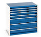 Cubio Drawer Cabinet With 7 Drawers (200Kg) (WxDxH: 1050x750x1000mm) - Part No:40029022