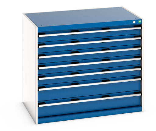 Cubio Drawer Cabinet With 7 Drawers (200Kg) (WxDxH: 1050x750x900mm) - Part No:40029092