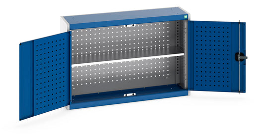 Cubio Cupboard With Perfo Backpanel And 1X Shelf (WxDxH: 1050x325x700mm) - Part No:40031054