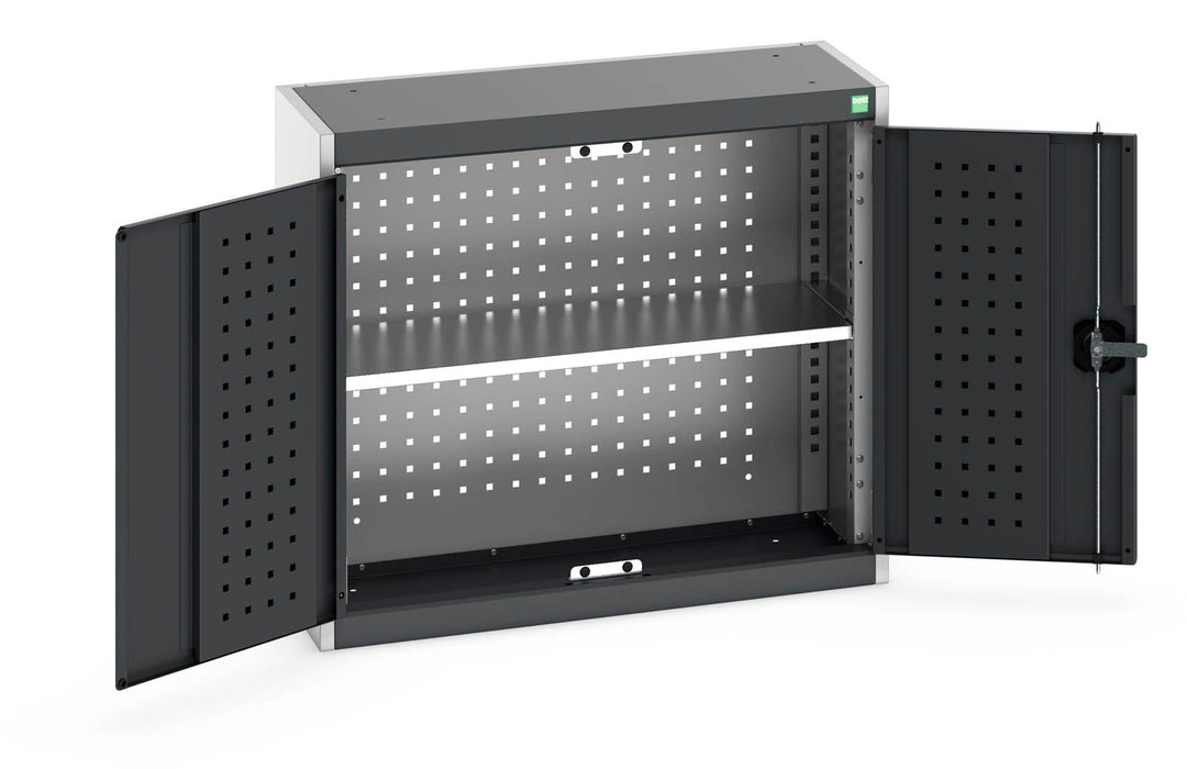 Bott Cubio Cupboard With Perfo Backpanel And 1X Shelf (WxDxH: 800x325x700mm) - Part No:40031068