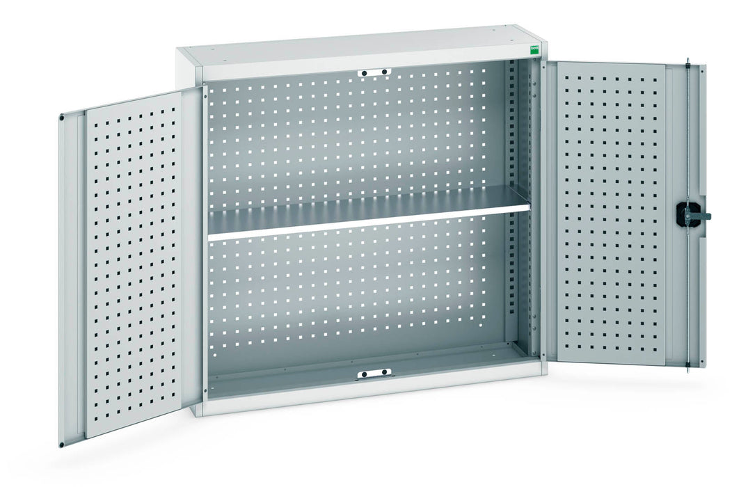 Bott Cubio Cupboard With Perfo Backpanel And 1X Shelf (WxDxH: 1050x325x1000mm) - Part No:40031069