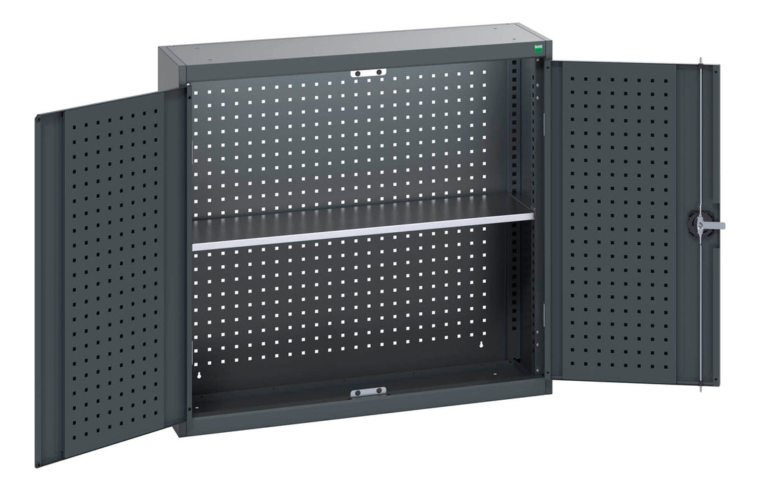 Bott Cubio Cupboard With Perfo Backpanel And 1X Shelf (WxDxH: 1050x325x1000mm) - Part No:40031069