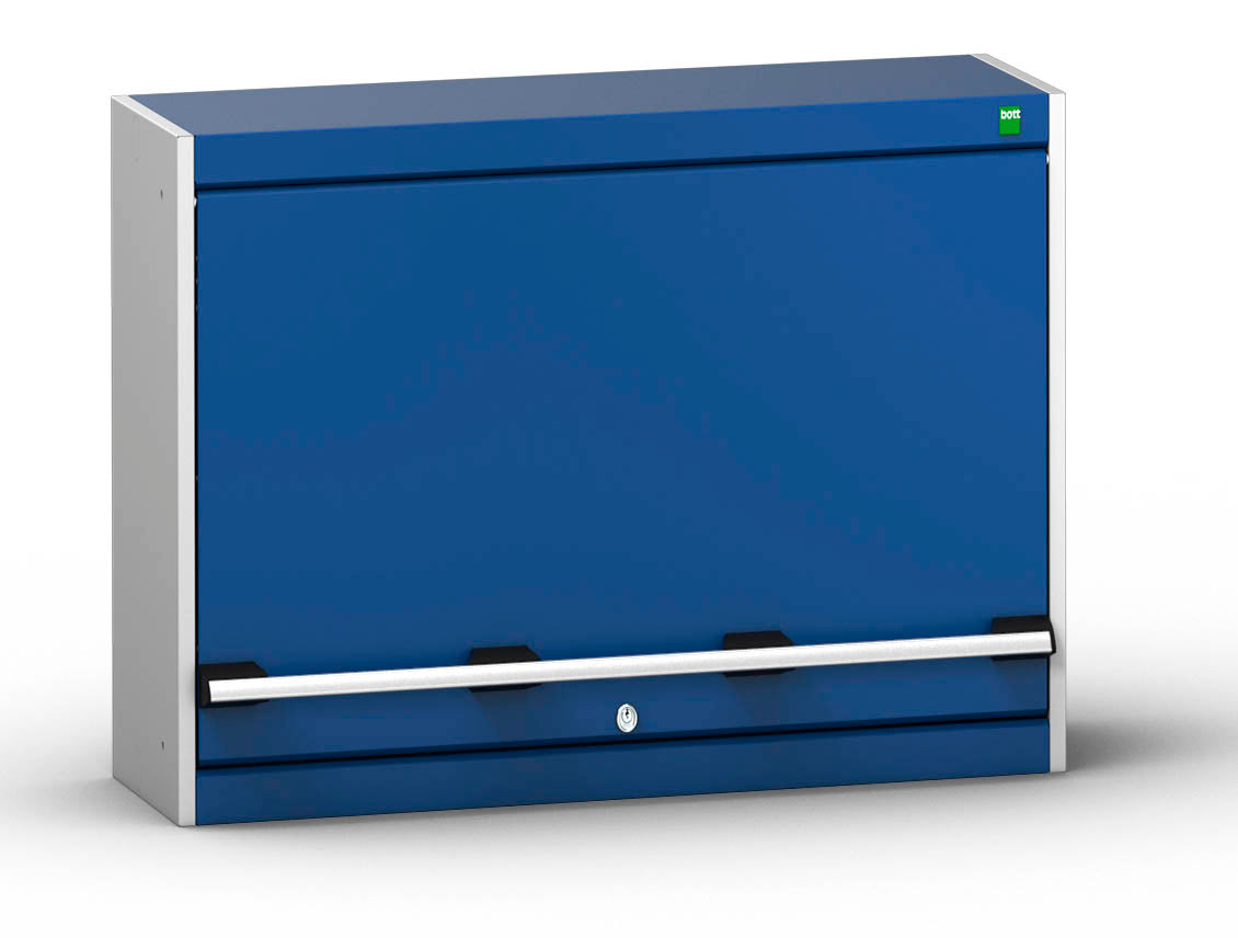 Bott Cubio Wall Cupboard With Lift Up Door With Louvre Backpanel (WxDx ...