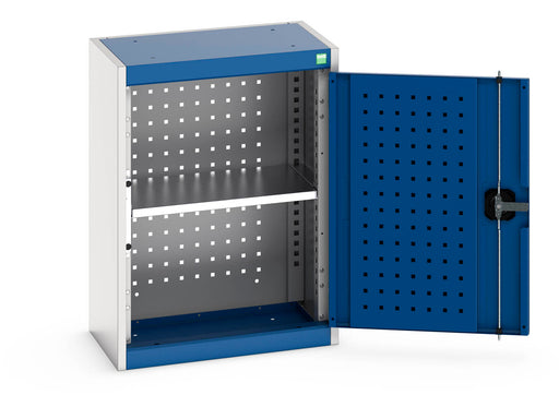 Cubio Cupboard With Perfo Backpanel And 1X Shelf (WxDxH: 525x325x700mm) - Part No:40031077