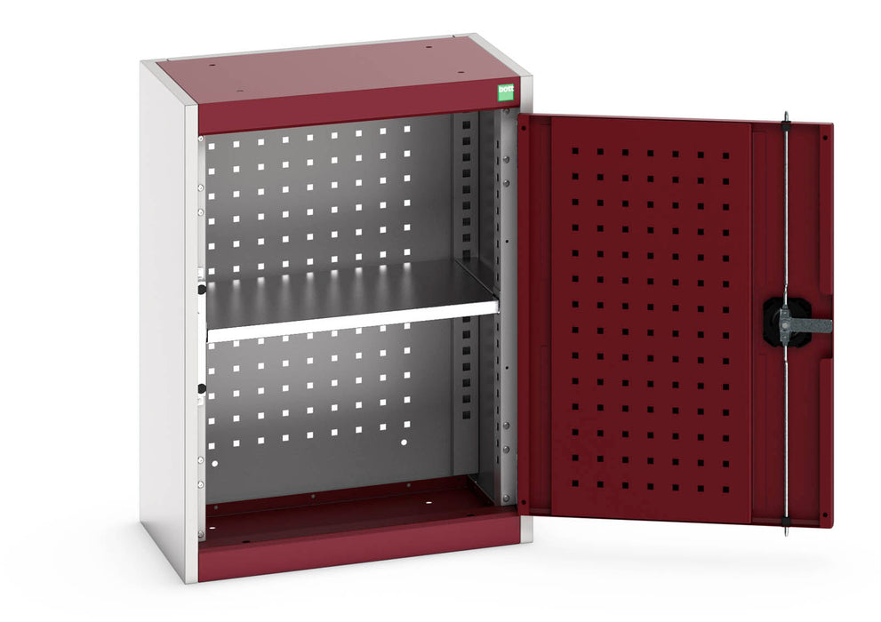 Bott Cubio Cupboard With Perfo Backpanel And 1X Shelf (WxDxH: 525x325x700mm) - Part No:40031077