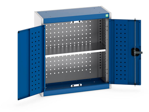 Cubio Cupboard With Perfo Backpanel And 1X Shelf (WxDxH: 650x325x700mm) - Part No:40031079