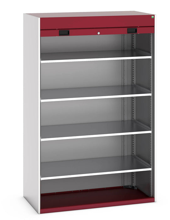 Bott Cubio Cupboard With Roller Shutter Door, 4X Shelves (WxDxH: 1300x650x2000mm) - Part No:40201013