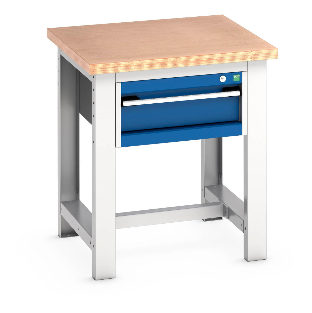 Bott Cubio Framework Bench (Mpx) With 1 Drawer Cabinet (WxDxH: 750x750 ...