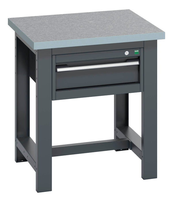 Bott Cubio Framework Bench (Lino) With 1 Drawer Cabinet (WxDxH: 750x750x840mm) - Part No:41003523