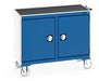 Cubio Mobile Cabinet 50/50 (Top Tray) Cupboard / Cupboard (WxDxH: 1050x525x885mm) - Part No:41006003