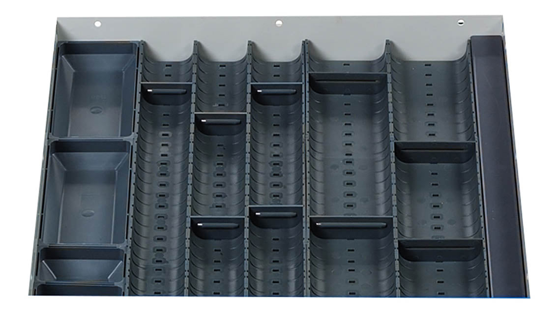 Bott Cubio Trough Block Divider Kit 15 Compartment. For Cabinet - (WxD ...