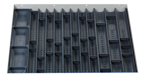 Cubio Trough Block Divider Kit 44 Compartment. For Cabinet - (WxDxH: 650x650x28mm) - Part No:43020024
