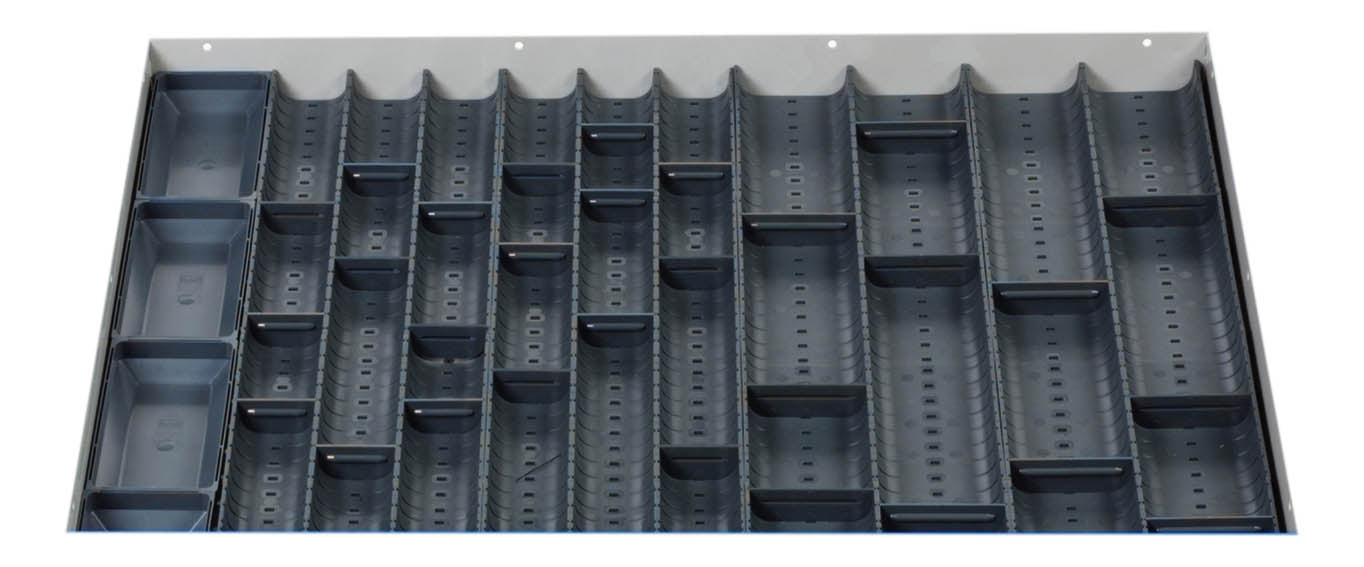 Bott Cubio Trough Block Divider Kit 40 Compartment. For Cabinet - (WxD ...