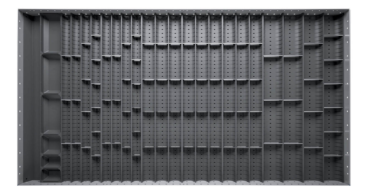Bott Cubio Trough Block Divider Kit 105 Compartment. For Cabinet - (Wx ...