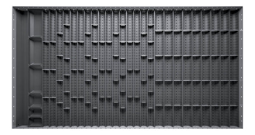 Cubio Trough Block Divider Kit 125 Compartment. For Cabinet - (WxDxH: 1300x750x28mm) - Part No:43020048