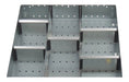 Cubio Adjustable Divider Kit 8 Compartment. For Cabinet - (WxDxH: 525x525x100mm) - Part No:43020625
