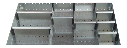 Cubio Adjustable Divider Kit 11 Compartment. For Cabinet - (WxDxH: 800x525x75mm) - Part No:43020652