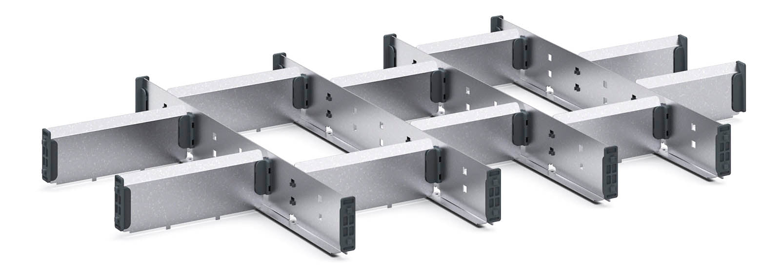 Cubio Adjustable Divider Kit 15 Compartment. For Cabinet - (WxDxH: 800x525x75mm) - Part No:43020653