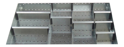 Cubio Adjustable Divider Kit 11 Compartment. For Cabinet - (WxDxH: 800x525x150mm) - Part No:43020656