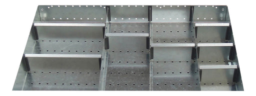 Cubio Adjustable Divider Kit 11 Compartment. For Cabinet - (WxDxH: 800x650x150mm) - Part No:43020662