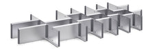 Cubio Adjustable Divider Kit 21 Compartment. For Cabinet - (WxDxH: 1300x650x150mm) - Part No:43020699