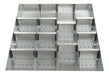 Cubio Adjustable Divider Kit 15 Compartment. For Cabinet - (WxDxH: 650x750x75mm) - Part No:43020723