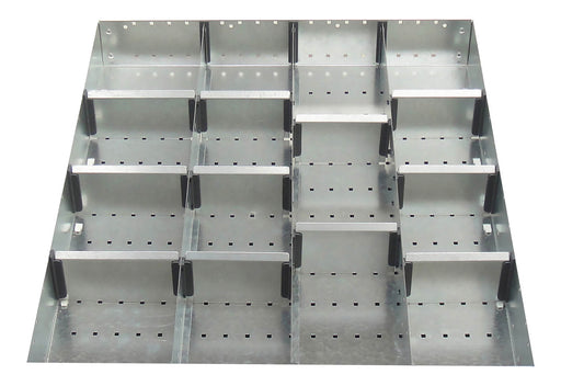 Cubio Adjustable Divider Kit 15 Compartment. For Cabinet - (WxDxH: 650x750x150mm) - Part No:43020725