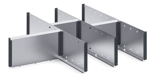 Cubio Adjustable Divider Kit 7 Compartment. For Cabinet - (WxDxH: 800x650x150mm) - Part No:43020731