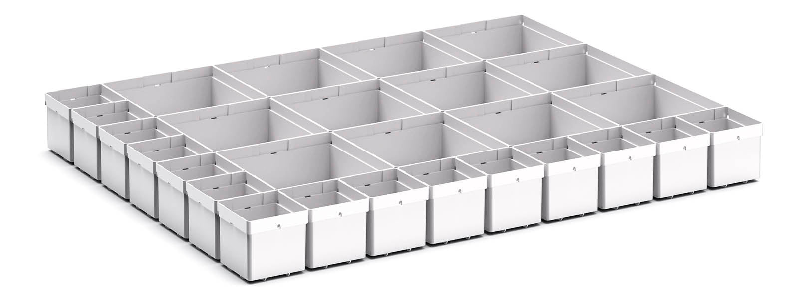 Bott Cubio Plastic Box Divider Kit 27 Compartment. For Cabinet - (WxDx ...