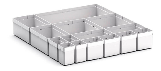 Verso Plastic Box Divider Kit 15 Compartment. For Cabinet - (WxDxH: 525x550x100+ mm) - Part No:43020789